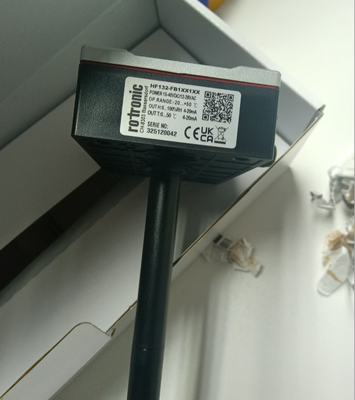 ROTRONIC HF132-WB1XD1XX Temperature and Humidity Transmitter with Wall and Duct Version Accuracy <±2 %RH 10...90 %RH Range