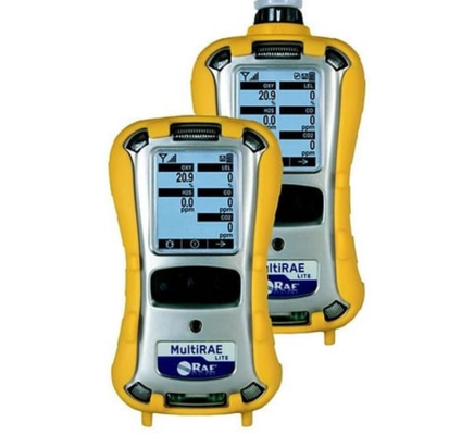 RAE Systems MultiRAE Lite Multi-Gas Detector w/ Pump, PGM-6208 - Variants: Configuration: O2 / LEL / CO / H2S / CO2 Wireless - MAB3-B8C112E-430