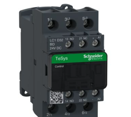 Schneider Contactor, Tesys Deca Advanced, 3P(3NO), 100hp at 480V，LC1D150AKUE