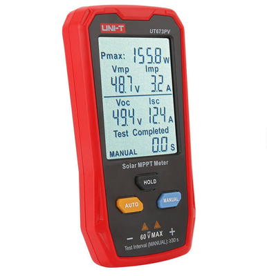 UNI-T Solar Mppt Meter UT673PV 32a Max Current Photovoltaic Power Tester