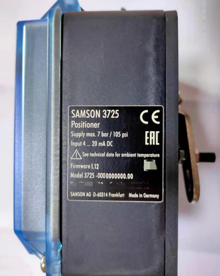 SAMSON  3725-0000000000.00    3725 Electropneumatic positioner 4 to 20 mA  Valve Positioner 