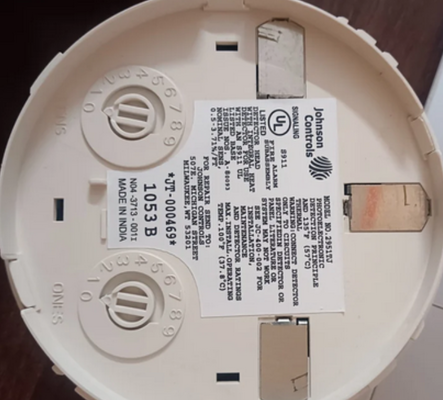 Johnson Controls 2951J, 2951TJ and 2951TMJ Intelligent Photoelectric Smoke Sensors JTY-GD-2951JC smoke detector