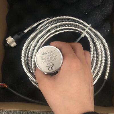 Germany Original B&K VS-068/VS-069 Vibration Velocity Sensor 10M Cable IP55 Protection 1% Accuracy 1 Year Warranty Operating