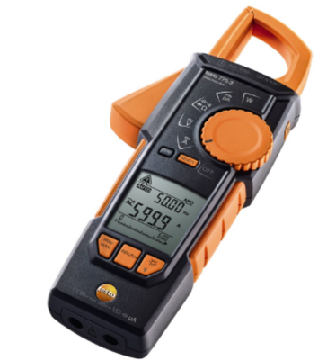 Original Testo 770-3 TRMS AC/DC Clamp Meter with Bluetooth Function, Capable of Measuring up to 600A AC/DC