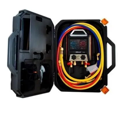 Elitech MS-4000 4-Way Smart Digital Manifold Gauge 5" Touch Screen OEM 1-Year Warranty Pressure/Temperature/Vacuum/Leak