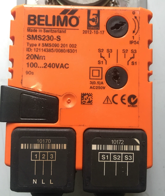 New Original SMS24SR 030 203 000 Electric Air Valve Actuator for Ventilation BELIMO SMS24SR / SMS230-S In Stock