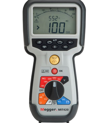 Megger MIT400/2 SERIES - Insulation and Continuity Tester MIT410/2 MIT420/2 MIT430/2