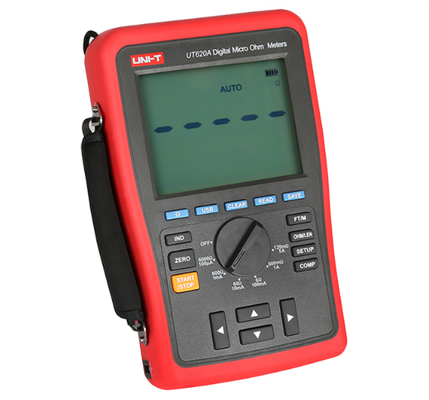 New Original UNI-T UT620A Digital Micro Ohm Meter with 60000 Display Count Four-wire Measurement and 1000 Data Storage
