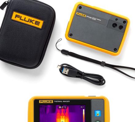 Compact Fluke PTi120 Pocket Thermal Camera with 120 x 90 infrared resolution