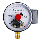 YX100 SS Electric Contact Differential Pressure Gauge For Temperature Water Supply