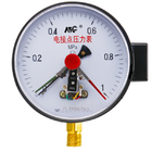 YXC-150 Magnetic Aid Electric Contact Pressure Gauge With Bottom Connection