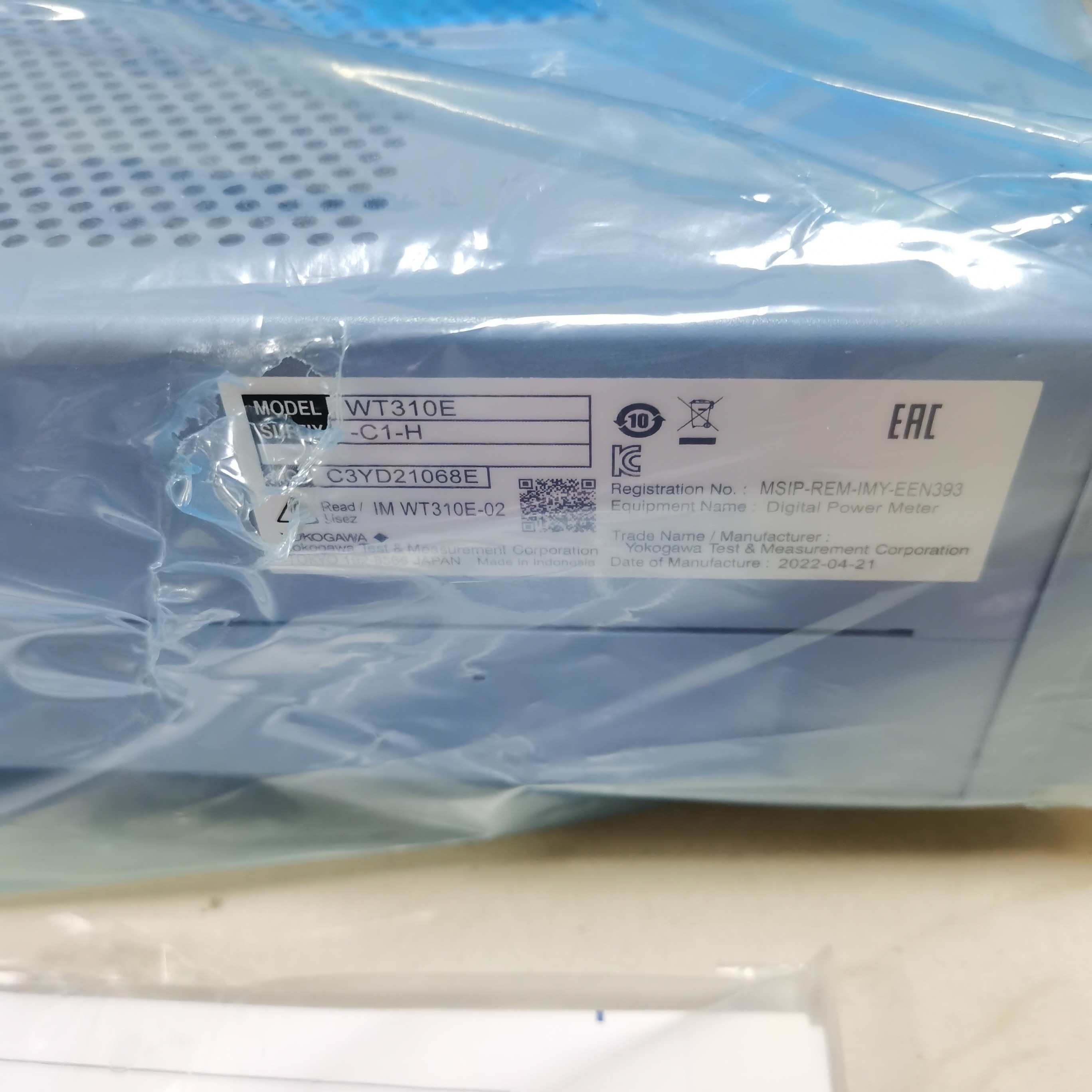 Yokogawa WT300 Digital Voltage Current Power Meter Analyzer WT310E WT332E