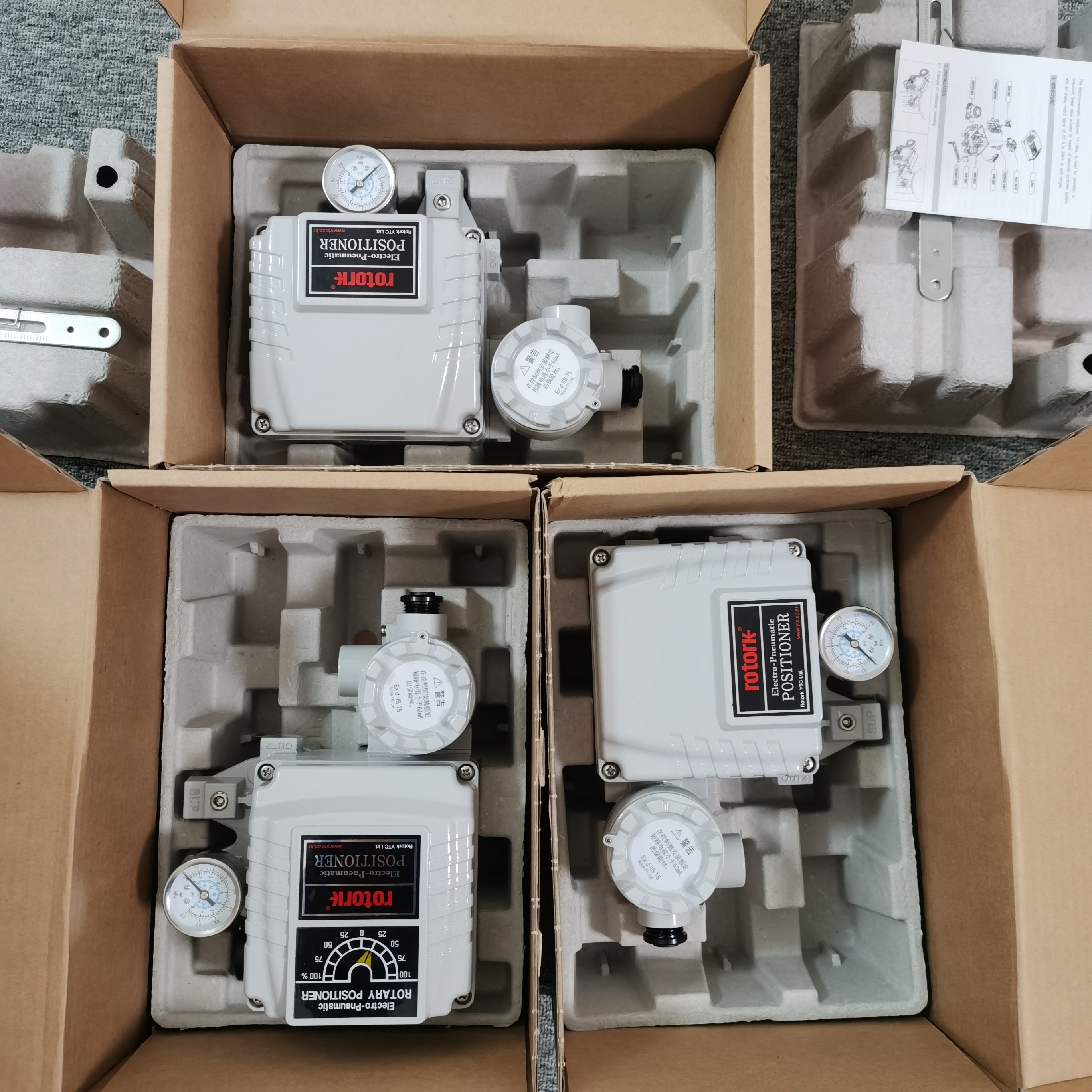 Rotork YTC YT1000 / 1050 Series Electro Pneumatic Positioner YT1000R
