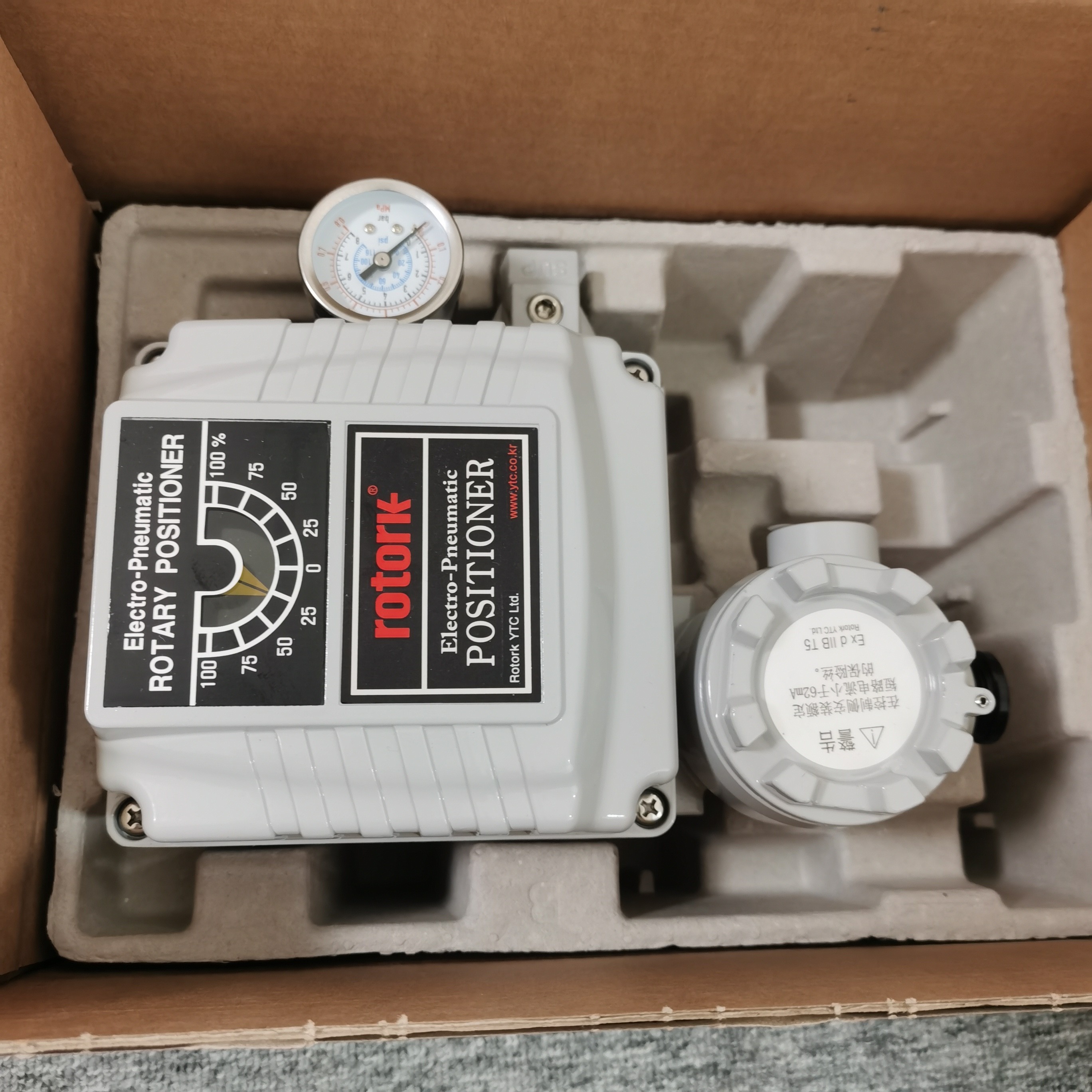 Rotork YTC YT1000 / 1050 Series Electro Pneumatic Positioner YT1000R