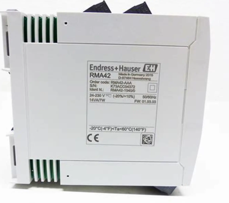 Rma42 Connection Example E+H RMA42 Process Transmitter with 24V Power