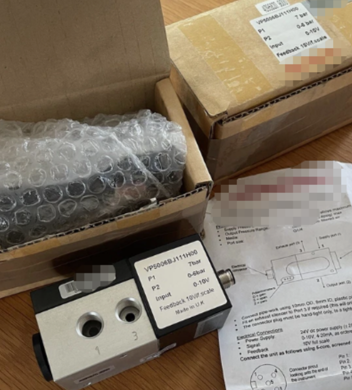 Original New Norgren Proportional Pressure Control Valve VP5010BJ111H00 ...