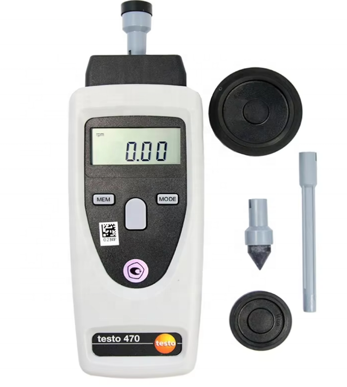 Testo Rpm Adapter Testo 470 Tachometer RPM Meter with ±0.02% Precision 1-99999rpm Range ...