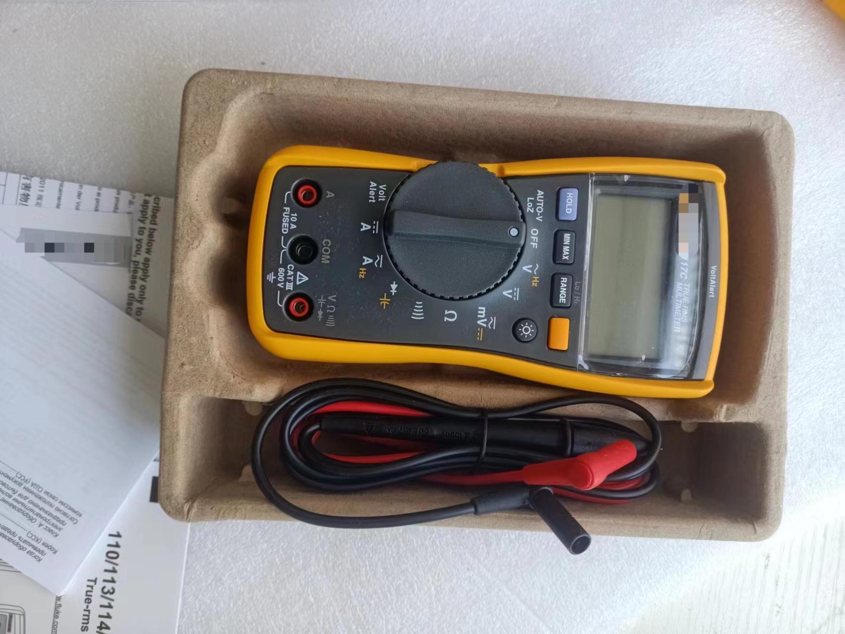 Brand new original FLUKE-117/323 KIT handheld digital multimeter ...