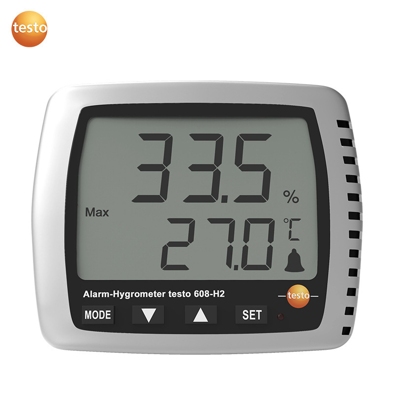 Testo 608-H2 Temperature and Humidity Measuring Instrument with ±0.5 °C ...