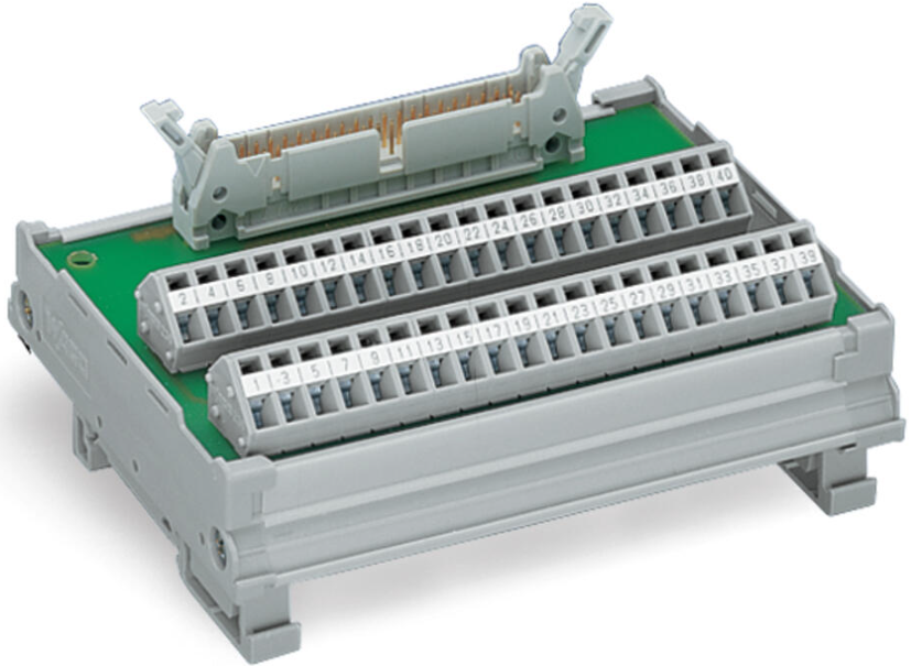 WAGO 289-502 14-pole Interface Module with DIN 41651 Pluggable ...