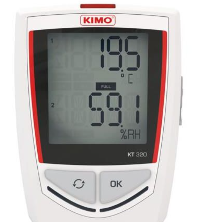 Kimo Temperature KIMO KT 320 Temperature Bluetooth Multi-Function Data Logger , measure ...