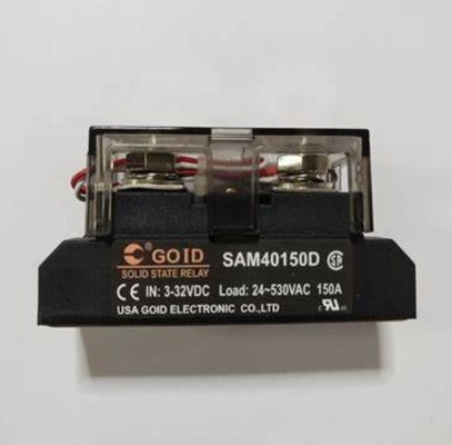 Industrial Large Current Solid State Relay DC-AC SAM4040D SAM4060D SAM4080D SAM40100D SAM40120D SAM40150D 4-32VDC to 48-