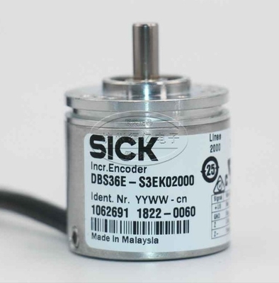 Sick DBS36 Series Incremental Encoder 6-channel 2000ppr HTL Signal Solid Type 6mm Shaft For High Precision Applications