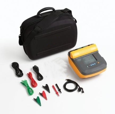 100% New Original Insulation Resistance Tester Weight 3.7 Kg Input Overload Protection 1000 V AC