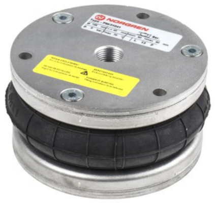 Hot Original NORGREN PM/31042 Air Bellow, Single Acting, 4-1/2" Diameter, 80mm Stroke Cheap in Stock