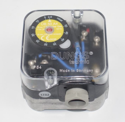 German Dungs Pressure Limiter Ub50A4 Ub150A4 Ub500A4 for Oil Burner Used New for Restaurant Manufacturing Plant Boiler Burner