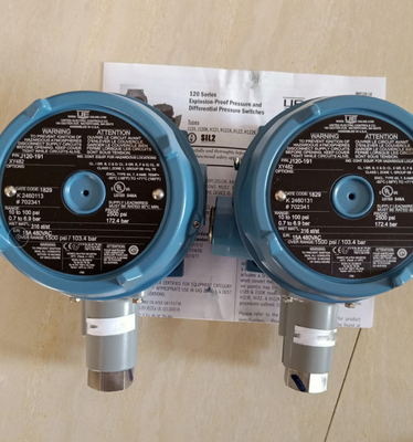 Original UE 120 Series United Electric UE J120-191 Hazardous Location Explosion-Proof Adjustable Pressure Switch