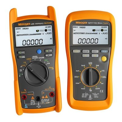 Megger LCD Display MFT1700 Series Multifunction Megger Tester MFT1711 and MFT1721 with Two and Three Wire Non Trip Loop and 1 Year Warranty
