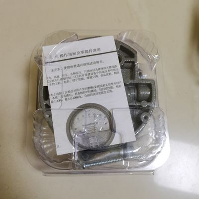 Customizable Company Logo Differential Pressure Gauge with 2kg Weight and 100PCS MOQ for Industrial Use