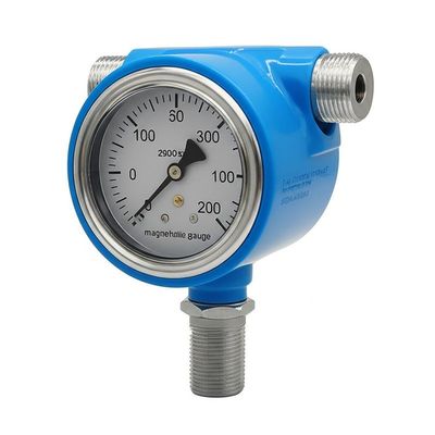 Customizable Company Logo Differential Pressure Gauge with 2kg Weight and 100PCS MOQ for Industrial Use
