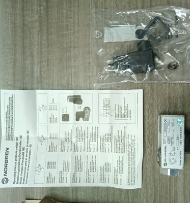 Norgren 08803000 Electro-mechanical Pneumatic Pressure Switch G1/4 0.5-8 bar 110 V DPDT