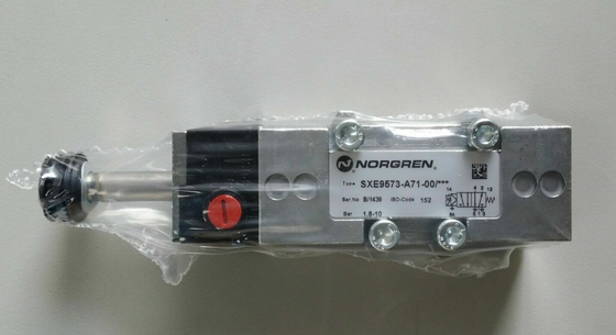 Norgren SXE9573-A71-00-13J ISO Star solenoid valve ISO 1, 5/2, solenoid pilot / spring return