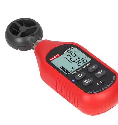 UNI-T UT363/UT363BT Mini Anemometer with 0.01m/s Resolution ABS Material and 118g Net Weight