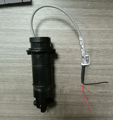 GF 3-8510-P0 Impeller Flow Sensor with Black PVDF Rotor Polypropylene Body and Titanium Pin for 1/2-4" Pipes