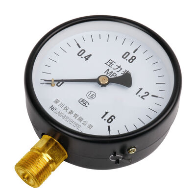 2 Inch Threaded Differential Pressure Gauge 1.5 Lbs Weight