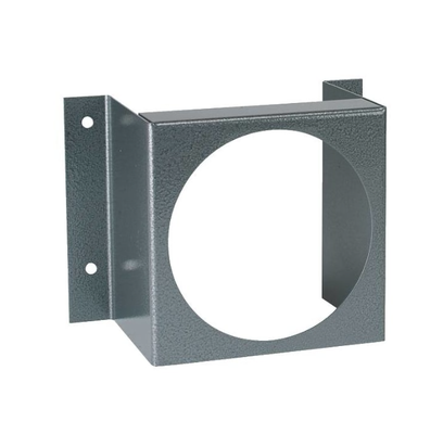 Stainless Steel Mounting Bracket for Pressure Gauge with Flush Mount and Gray Hammerloid Epoxy Finish