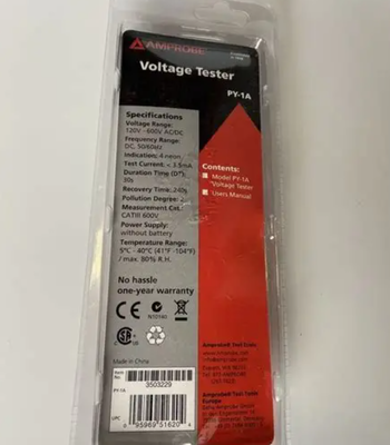 new fluke Amprobe PY-1A Voltage Tester，Test for presence of voltage and indicates voltage level