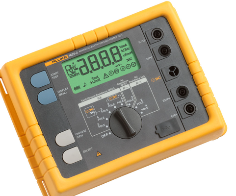 The Most Complete Stakeless Earth Ground Tester Fluke 1625-2 with 3- and 4-Pole Fall-of-Potential