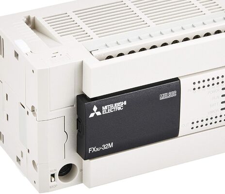 PLC, FX3U Base Unit AC 100-240 V; 16 inputs DC 24 V; 16 relay outputs MITSUBISHI FX3U-32MR/ES
