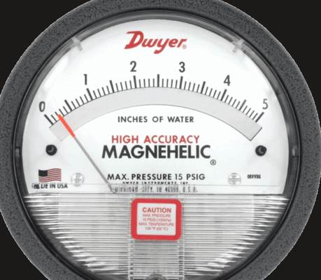 DWYEROMEGA DWYER Low Differential Pressure Gauge Series-2000-Magnehelic