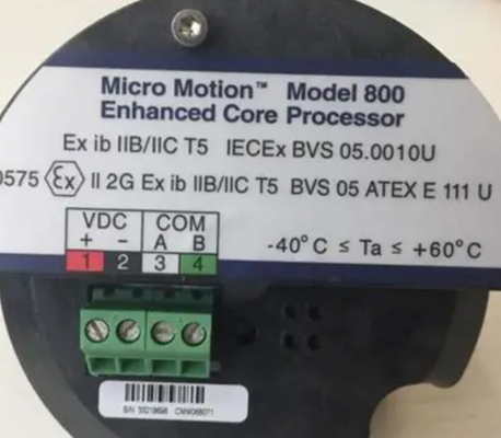 Micro Motion Enhanced Core Processor Assembly with 4-20ma Input, 12V Power, and 1kg Weight for Ultrasonic Level Meters