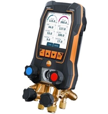 Testo 558s Product no. 0564 5581 Digital Manifold Pressure gauge
