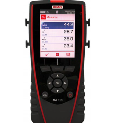 KIMO  AMI 310 Multifunction  310 STD portable instrument with colour backlit graphic display