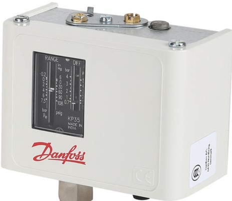 danfoss KP and KPI pressure switches and thermostats are used for control, monitoring and alarm systems, KP36 ,KP35 ，060-113366