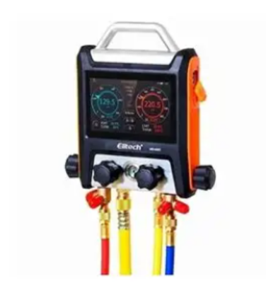 Elitech MS-4000 4-Way Smart Digital Manifold Gauge 5" Touch Screen OEM 1-Year Warranty Pressure/Temperature/Vacuum/Leak