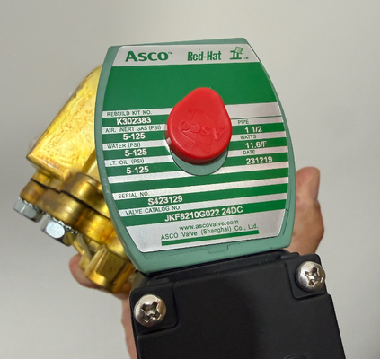New and original Solenoid valve from ASCO 8210G022, 24VDC, with short-term delivery available.